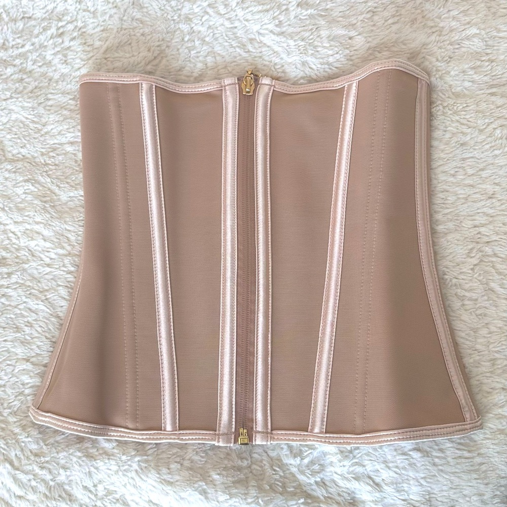Extreme Waist Trainer Corset Steel Boned for Weight Loss & Tummy Control